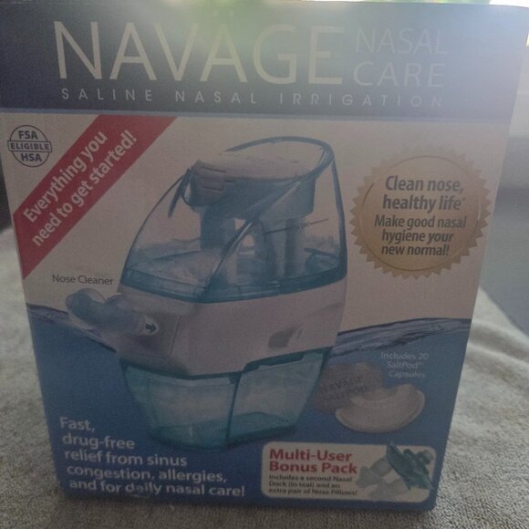 Navage Nasal Care Saline irrigation - Picture 1 of 7